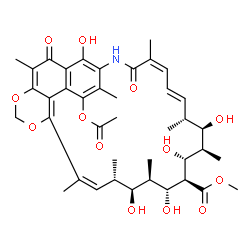 ChemSpider 2D Image | Streptovaricin D | C40H51NO13
