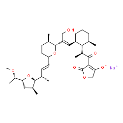 ChemSpider 2D Image | Tetronasin sodium | C35H53NaO8