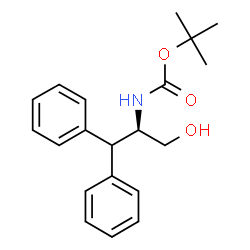 ChemSpider 2D Image | N-(tert-Butoxycarbonyl)-3-phenyl-L-phenylalaninol | C20H25NO3