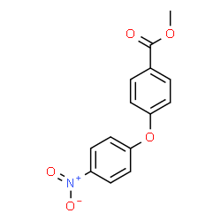 ChemSpider 2D Image | Methyl 4-(4-nitrophenoxy)benzoate | C14H11NO5