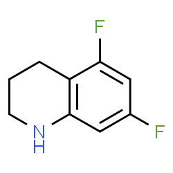 ChemSpider 2D Image | 5,7-Difluoro-1,2,3,4-tetrahydroquinoline | C9H9F2N