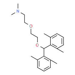 ChemSpider 2D Image | Xyloxemine | C23H33NO2