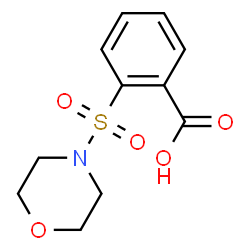 ChemSpider 2D Image | 2-(morpholinosulfonyl)benzoic acid | C11H13NO5S