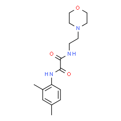 ChemSpider 2D Image | N-(2,4-Dimethylphenyl)-N'-[2-(4-morpholinyl)ethyl]ethanediamide | C16H23N3O3