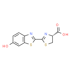 ChemSpider 2D Image | L-luciferin | C11H8N2O3S2