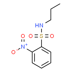 ChemSpider 2D Image | 2-Nitro-N-propylbenzenesulfonamide | C9H12N2O4S