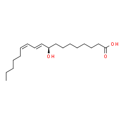 ChemSpider 2D Image | 9(R)-HODE | C18H32O3