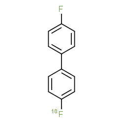 ChemSpider 2D Image | 4-Fluoro-4'-(~18~F)fluorobiphenyl | C12H8F18F