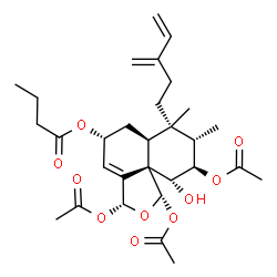 ChemSpider 2D Image | caseanigrescen A | C30H42O10