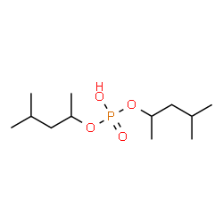 ChemSpider 2D Image | 2-Pentanol, 4-methyl-, hydrogen phosphate | C12H27O4P