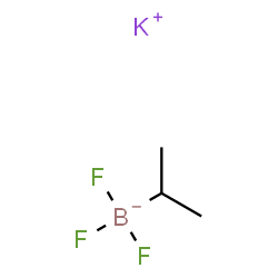 ChemSpider 2D Image | Potassium isopropyltrifluoroborate | C3H7BF3K