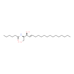 ChemSpider 2D Image | C6 ceramide | C24H47NO3