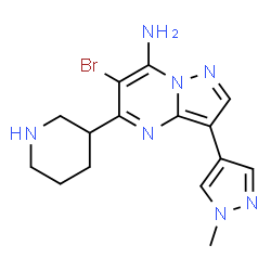ChemSpider 2D Image | MK-8776 | C15H18BrN7