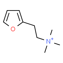 ChemSpider 2D Image | 2-(2-Furyl)-N,N,N-trimethylethanaminium | C9H16NO