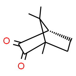 ChemSpider 2D Image | (4S)-1,7,7-Trimethylbicyclo[2.2.1]heptane-2,3-dione | C10H14O2