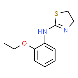 ChemSpider 2D Image | N1-(1,3-thiazolan-2-yliden)-2-ethoxyaniline | C11H14N2OS