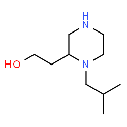 ChemSpider 2D Image | 2-(1-Isobutyl-2-piperazinyl)ethanol | C10H22N2O