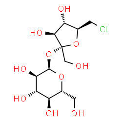 ChemSpider 2D Image | 6'-Chloro-6'-deoxysucrose | C12H21ClO10