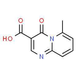 ChemSpider 2D Image | 6-methyl-4-oxopyrido[1,2-a]pyrimidine-3-carboxylic acid | C10H8N2O3