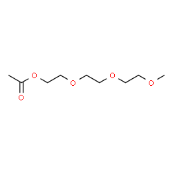 ChemSpider 2D Image | 2-[2-(2-Methoxyethoxy)ethoxy]ethyl acetate | C9H18O5