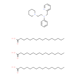 ChemSpider 2D Image | Picoperine tripalmitate | C67H121N3O6