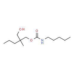 ChemSpider 2D Image | 2-(Hydroxymethyl)-2-methylpentyl pentylcarbamate | C13H27NO3
