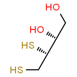 ChemSpider 2D Image | (2R,3R)-3,4-Disulfanyl-1,2-butanediol | C4H10O2S2