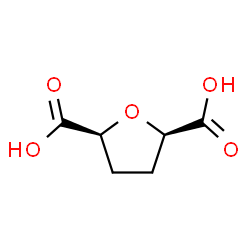 ChemSpider 2D Image | cis-Tetrahydrofuran-2,5-dicarboxylic acid | C6H8O5