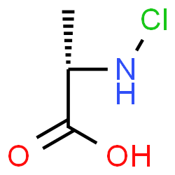ChemSpider 2D Image | N-Chloro-L-alanine | C3H6ClNO2