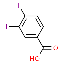 ChemSpider 2D Image | 3,4-Diiodobenzoic acid | C7H4I2O2
