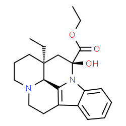 ChemSpider 2D Image | Ethyl Vincaminate | C22H28N2O3