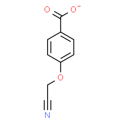 ChemSpider 2D Image | 4-(Cyanomethoxy)benzoate | C9H6NO3