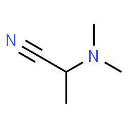 ChemSpider 2D Image | 2-(Dimethylamino)propanenitrile | C5H10N2