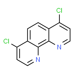 ChemSpider 2D Image | 4,7-Dichloro-1,10-phenanthroline | C12H6Cl2N2