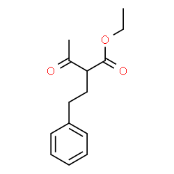ChemSpider 2D Image | Ethyl 2-Acetyl-4-phenylbutanoate | C14H18O3