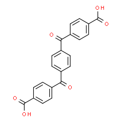 ChemSpider 2D Image | 4,4'-(1,4-Phenylenedicarbonyl)dibenzoic acid | C22H14O6