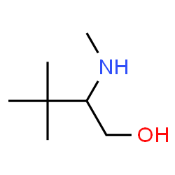 ChemSpider 2D Image | 3,3-Dimethyl-2-(methylamino)-1-butanol | C7H17NO