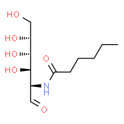 ChemSpider 2D Image | 2-Deoxy-2-(hexanoylamino)-D-glucose | C12H23NO6