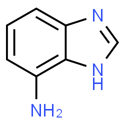 ChemSpider 2D Image | 7-Aminobenzimidazole | C7H7N3