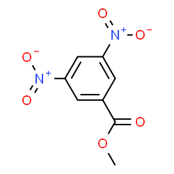 ChemSpider 2D Image | Methyl 3,5-dinitrobenzoate | C8H6N2O6