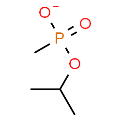 ChemSpider 2D Image | Isopropyl methylphosphonate | C4H10O3P