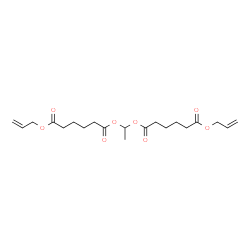 ChemSpider 2D Image | 6,6'-Diallyl 1,1'-(1,1-ethanediyl) dihexanedioate | C20H30O8