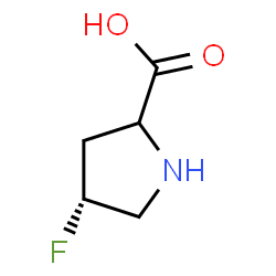 ChemSpider 2D Image | (4R)-4-Fluoroproline | C5H8FNO2