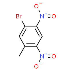 ChemSpider 2D Image | 1-Bromo-5-methyl-2,4-dinitrobenzene | C7H5BrN2O4
