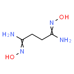 ChemSpider 2D Image | N'~1~,N'~4~-Dihydroxybutanediimidamide | C4H10N4O2