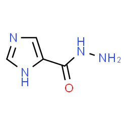 ChemSpider 2D Image | 1H-Imidazole-5-carbohydrazide | C4H6N4O