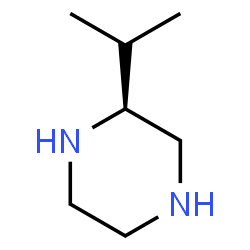 ChemSpider 2D Image | S-2-Isopropyl-piperazine | C7H16N2
