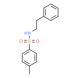 ChemSpider 2D Image | N-Phenethyl-p-toluenesulfonamide | C15H17NO2S