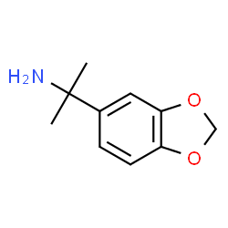ChemSpider 2D Image | 2-(1,3-Benzodioxol-5-yl)-2-propanamine | C10H13NO2