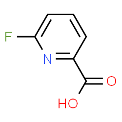 ChemSpider 2D Image | 6-Fluoropicolinic acid | C6H4FNO2